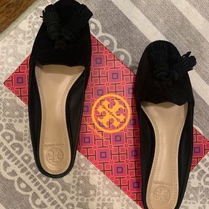 BRAND NEW Tory Burch Salinas Tassel Slides